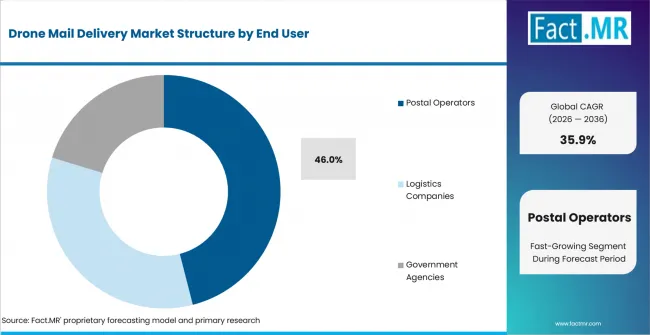 Drone Mail Delivery Market   Analysis By End User